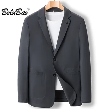 BOLUBAO 2023 Lauko laisvalaikio švarkai Kostiumas vyrams Mada Slim-Fit Business Paltas Aukštos kokybės dizainas Parduodantys Blazers Suit Men