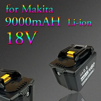 skirta Makitai 18V 9Ah Naujausia įkraunama pakaitinė baterija Ličio jonų baterija Tinkamas BL1840 BL1850 BL1860B LXT400