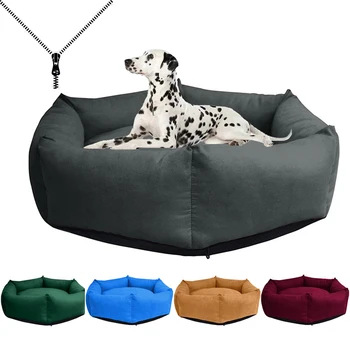 Veislynas dideliems šunims Plaunamas naminių šunų lovos kilimėlis minkštas žiemos namų kilimėlis mažam vidutiniam šuniui plaunamas lizdas katės lovos sofa