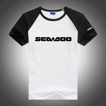 Sea Doo Seadoo Moto Printed New Fashion Hip Hop Tee Shirt Summer T-shirt Cotton Mens Raglan Short Sleeve O Neck Streetwear Tops