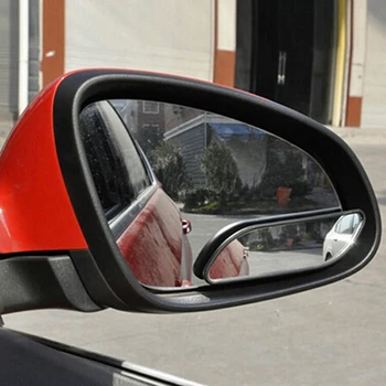 Naujausias 2Vnt universalus automobilis Automatinis plataus kampo šoninis galinio vaizdo reguliuojamas aklosios zonos veidrodėlis