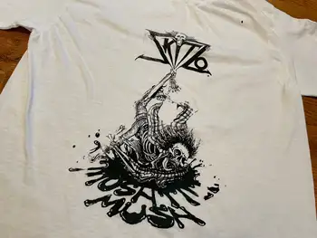 Bedieviškai reti 1987 Skitzo mosh Till Mush Vintage marškinėliai