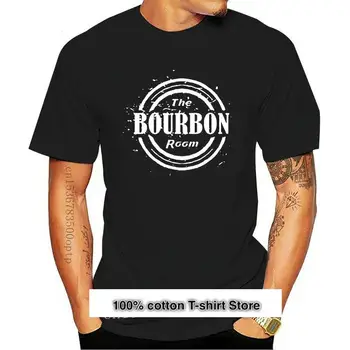 Camiseta con estampado de Borbón para hombre, camisa con estampado de The Bourbon Room, Unisex, 2