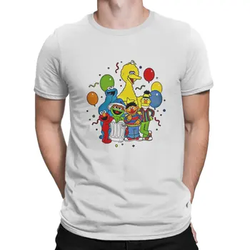 Sesame Street My Life marškinėliai Mada Vyriški trikotažai Vasaros drabužiai Harajuku O-Neck TShirt