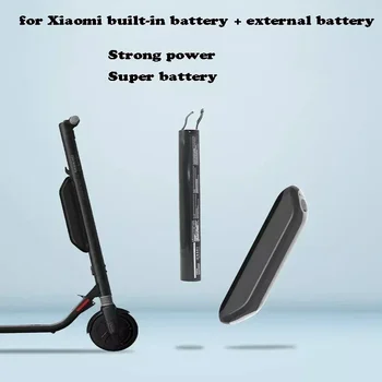 skirta xiaomi Ninebot Segway ES1 ES2 ES4 E22 išorinė išsiplėtimo baterija įmontuota ličio baterija Riedlentės galia