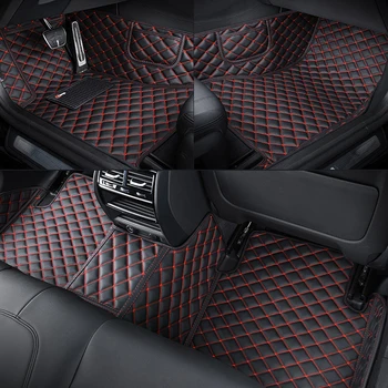 Automobilinis grindų kilimėlis Mitsubishi Outlander 3 Xl Pajero 2 Sport Lancer X L200 2010-2015 Asx Custom kilimėliai Neperšlampami kilimų priedai