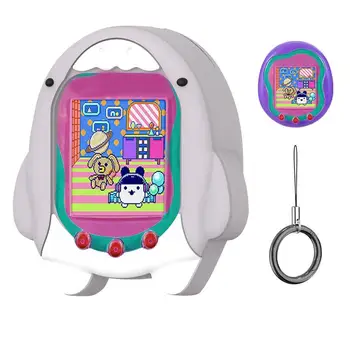 Apsauginis kelioninis nešiojimo dėklas, skirtas Tamagotchi Uni(2023) Digital Pet Electronic Pet Cartoon Silikoninis dėklas žaidimų priedams