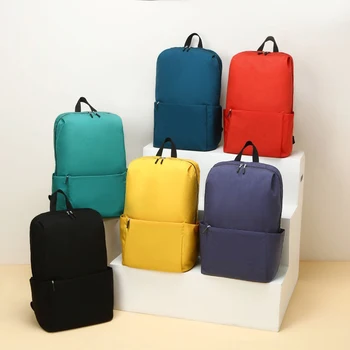 Nauja sportinė kuprinė Grynos spalvos laisvalaikio krepšys per petį Nešiojamas kelioninis stovyklavimo krepšys tiek vyrams, tiek moterims