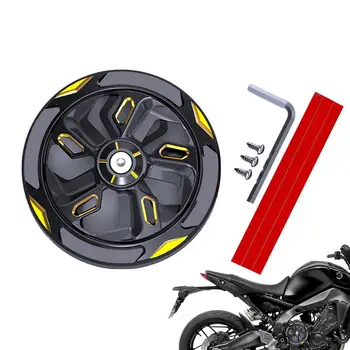 Motociklo variklio ventiliatoriaus dangtis Aliuminio lydinio rotuojamas motociklo variklis Ventiliatoriaus apsauga Dangčio ratų apsauginis dėklas Radiatoriaus apsauga