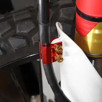 Universalūs motociklai Aliuminio kuro vamzdžio spaustukas Stabdžių linijos tvirtinimo spaustukai Žarnos separatorius