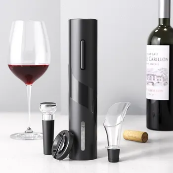 Elektriniai raudonojo vyno atidarytuvai Automatiniai kamščiatraukio vyno atidarytuvai raudonojo vyno folijos pjaustytuvui Virtuvės aksesuarai Įtaisai Butelių atidarytuvas