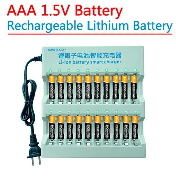 AAA baterija 1.5v AAA įkraunama baterija Li-ion 8900mWh AAA ličio jonų baterija nuotolinio valdymo pelei mažas ventiliatorius Elektrinis žaislas