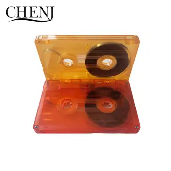 1PC standartinis naujoviškas kasetinis spalvotas tuščių juostų grotuvas su 45/90 minučių magnetine garso juosta kalbos muzikos įrašymui