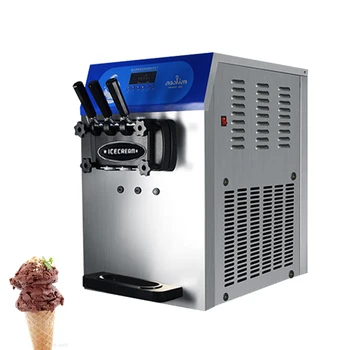 Soft Serve ledų gamintojai restoranams ir desertų stendams Elektrinis ledų aparatas Komercinis ledų pardavimo automatas