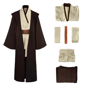 Wars kostiumas Helovinas Jedi Cos Obi-Wan Kenobi Cos kostiumo žvaigždė