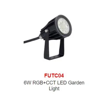 Miboxer FUTC04 AC110V-220V 6W RGB+CCT Smart LED sodo šviesa lauke Neperšlampama led jardin lempa tuin verlichting apšvietimas