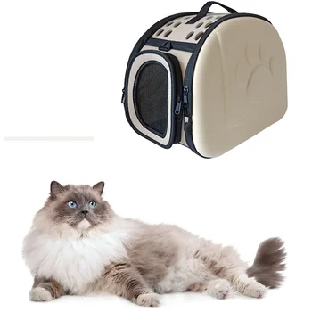 Crossbody nešiojamas katės krepšys sulankstoma kuprinė Augintinis, nešiojantis šunį Veža mažus šunis Gyvūnų petys Čihuahua transportas Kačių konvejeris