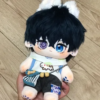 20CM Anime Black Butler Cosplay Ciel Phantomhive Adorable Changing Dolls Plush Doll and Clothing Skeleton Christmas Gifts