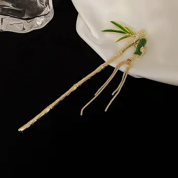 Retro elegantiški šukuosenos įrankiai mergaitėms pinti plaukų segtukai puokštė kiniška plaukų šakutė Plaukų lazdelės Moterys Hanfu plaukų segtukai