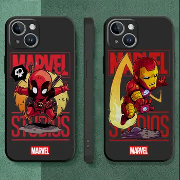Cover Black Soft Marvel Spiderman Venom Funda dėklas, skirtas Apple iPhone 13 11 Pro SE 15 Pro Max 8 Plus XR XS X 14 7 6s 12 Mini