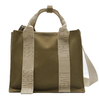 Paprasto dizaino kasdienis moteriškas krepšys lengvas ir didelės talpos nailoninio audinio rankinė madinga rankinė per petį kryžminis krepšys