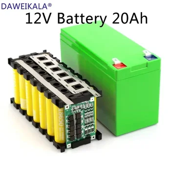 12V Baterija 18650 Baterija Paketas 18650 ličio baterija Įkraunama baterija Saulės saugykla Baterija Elektrinis apšvietimas Lauko baterija