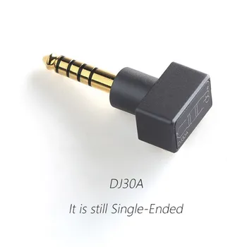 DD ddHiFi DJ30A adapteris 3.5mm moteriškas iki 4.4mm vyriškas Kreipkitės į 3.5 mm ausinių laidą iš 4.4 išvesties