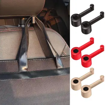 Automobiliniai sėdynių kabliukai Automatinis universalus atlošas Pakaba Lengvas automobilių laikymo įrankis paltams Krepšiai Skėčiai Pakuotės