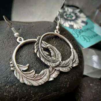 Subtili sidabro spalva QLeaf ovalo formos geometrijos auskarai moterims ilgai kabantys auskarai Vestuvių sužadėtuvių papuošalai