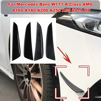 Priekiniai buferio skirstytuvai Pelekai Apdailos šoninės skardinės Mercedes Benz W177 A klasė AMG A160 A180 A200 A250 A35 2019 UP Automobilių priedai