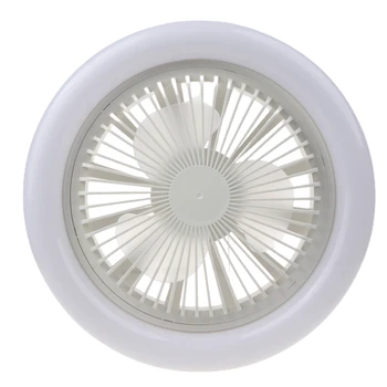 Lubų ventiliatorius su LED šviesa 3 ašmenų namas išmaniajam E27 lempai galvos lubų ventiliatoriui Naujas dropship